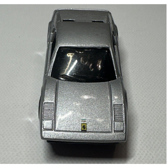 Hot Wheels Ferrari 308 GTS Silver Diecast 1:64 - Mattel 1977 Malaysia - Vintage - Picture 3 of 8